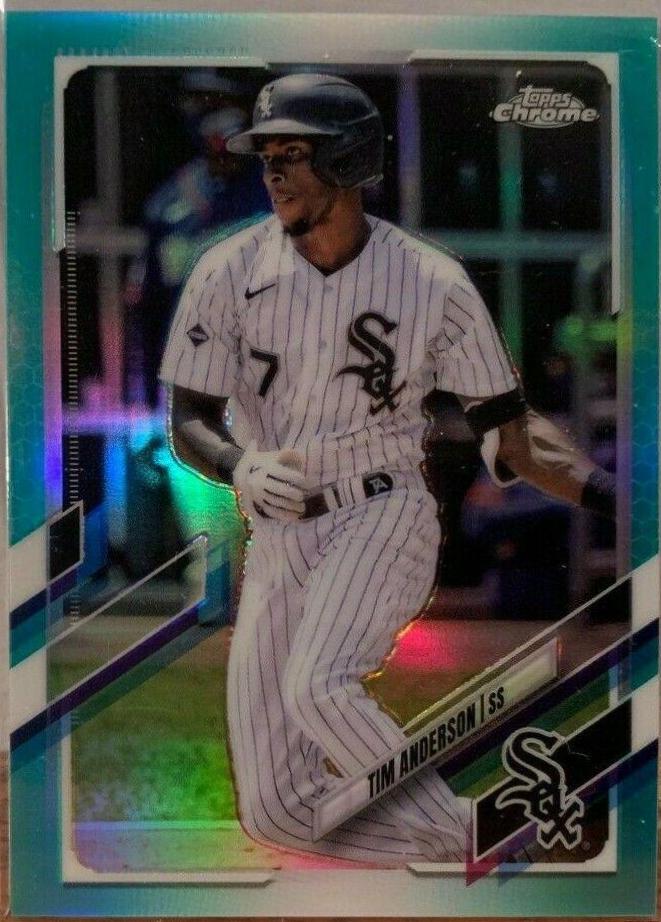 Tim Anderson [Aqua Refractor] #36