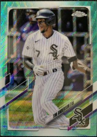 Tim Anderson [Aqua Wave Refractor] #36
