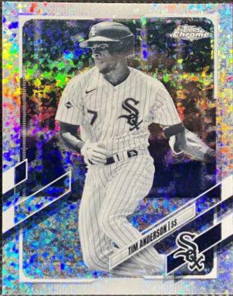 Tim Anderson [Black & White Mini Diamond Refractor] #36