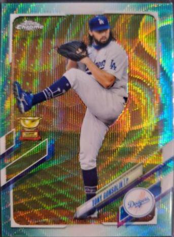 Tony Gonsolin [Aqua Wave Refractor] #183