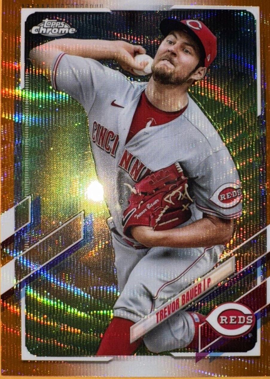 Trevor Bauer [Orange Refractor] #77