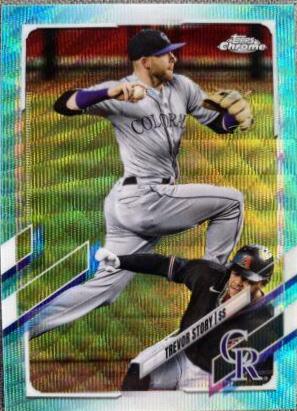 Trevor Story [Aqua Wave Refractor] #158