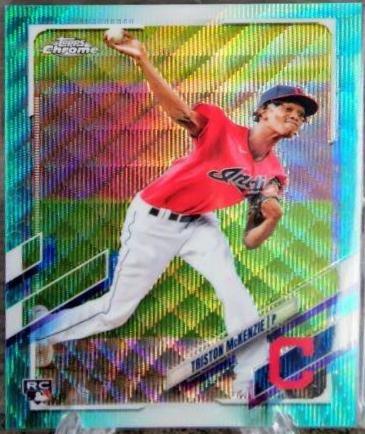 Triston McKenzie [Aqua Wave Refractor] #21
