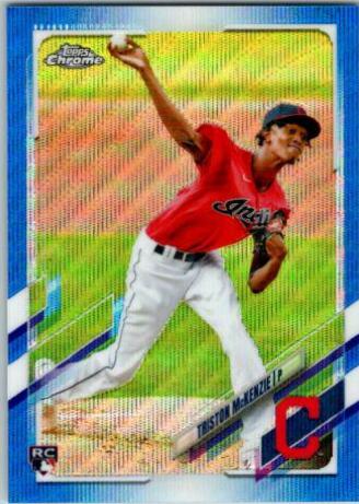 Triston McKenzie [Blue Wave Refractor] #21