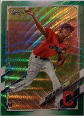 Triston McKenzie [Green Wave Refractor] #21