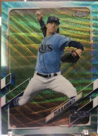Tyler Glasnow [Aqua Wave Refractor] #129