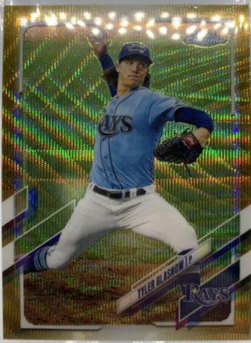 Tyler Glasnow [Gold Wave Refractor] #129