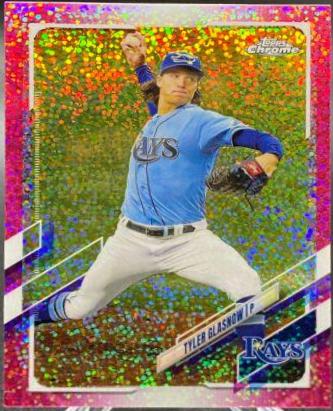 Tyler Glasnow [Magenta Speckle Refractor] #129