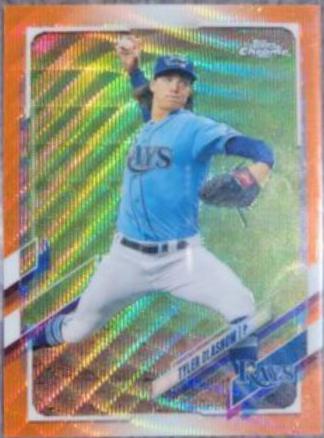 Tyler Glasnow [Orange Wave Refractor] #129