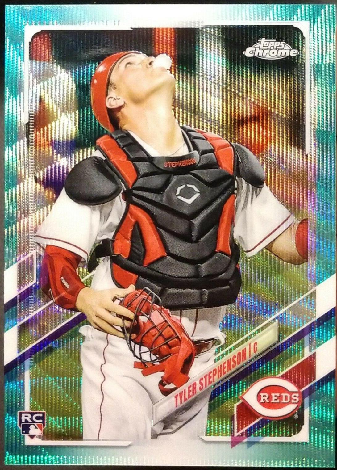 Tyler Stephenson [Aqua Wave Refractor] #111