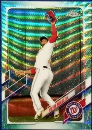 Victor Robles [Aqua Wave Refractor] #219