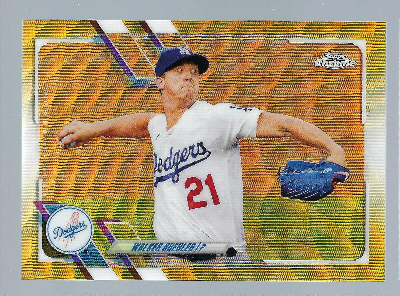 Walker Buehler [Gold Wave Refractor] #157