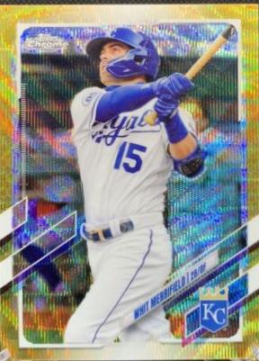 Whit Merrifield [Gold Wave Refractor] #107