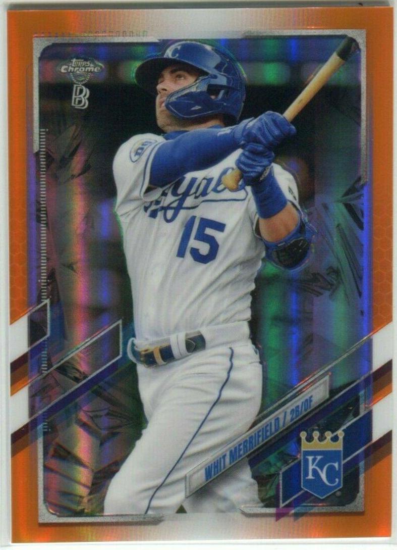 Whit Merrifield [Orange Refractor] #107