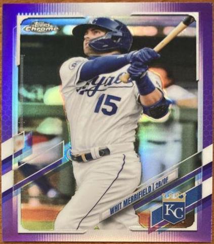 Whit Merrifield [Purple Refractor] #107