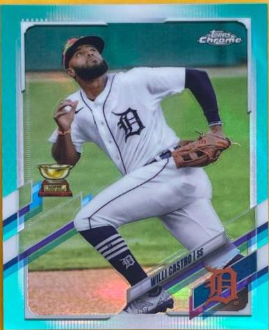 Willi Castro [Aqua Refractor] #22