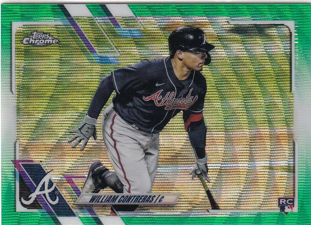 William Contreras [Green Wave Refractor] #51