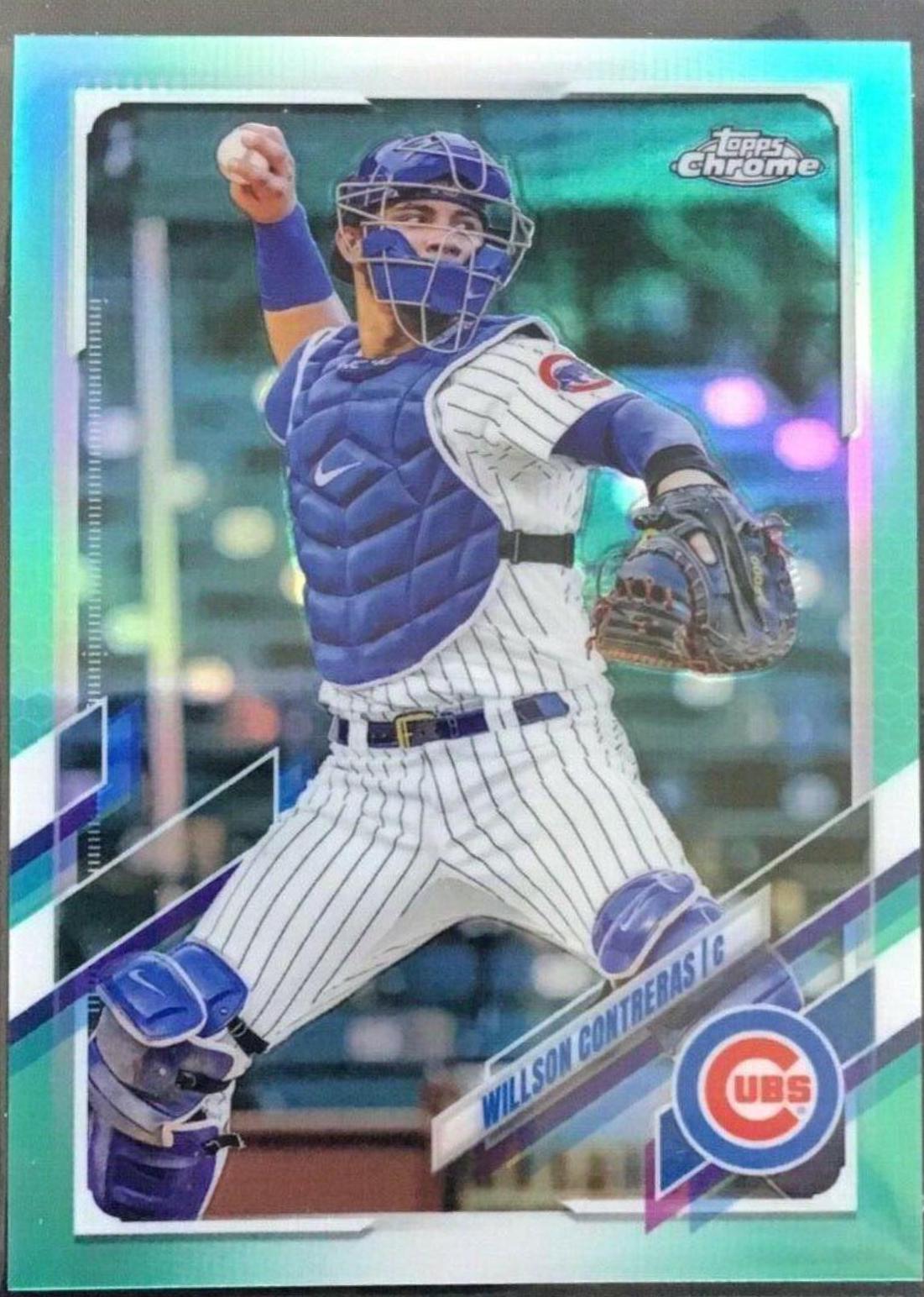 Willson Contreras [Aqua Refractor] #52