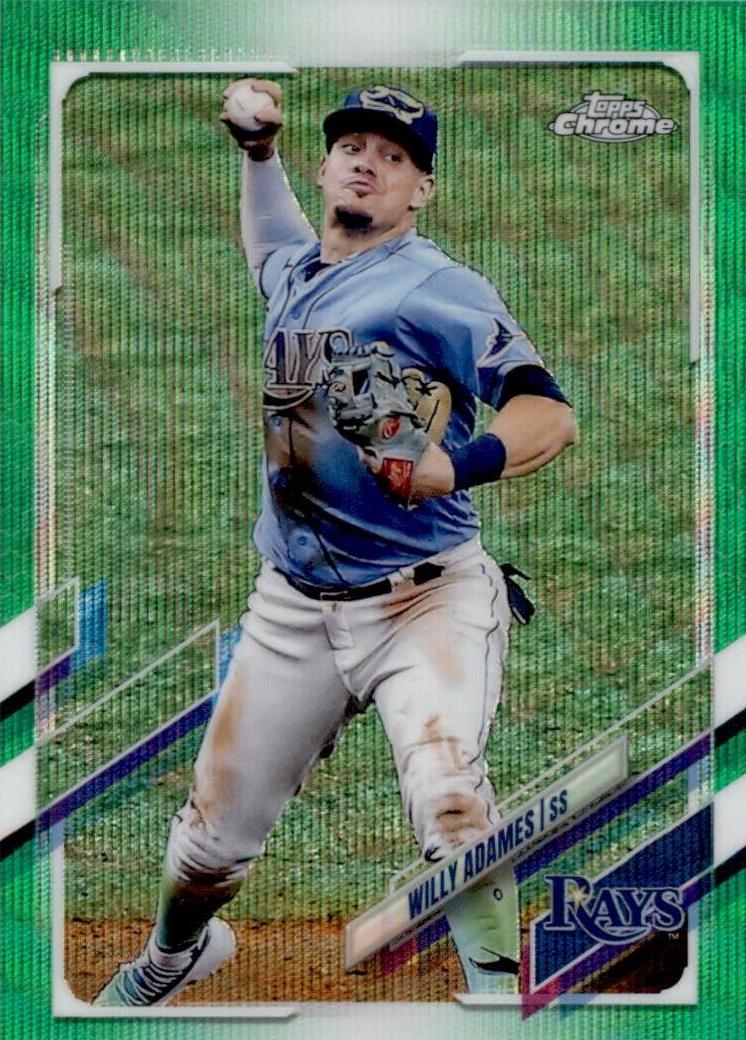 Willy Adames [Green Refractor] #75