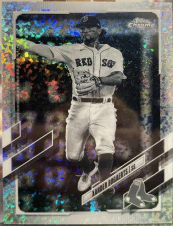 Xander Bogaerts [Black & White Mini Diamond Refractor] #162
