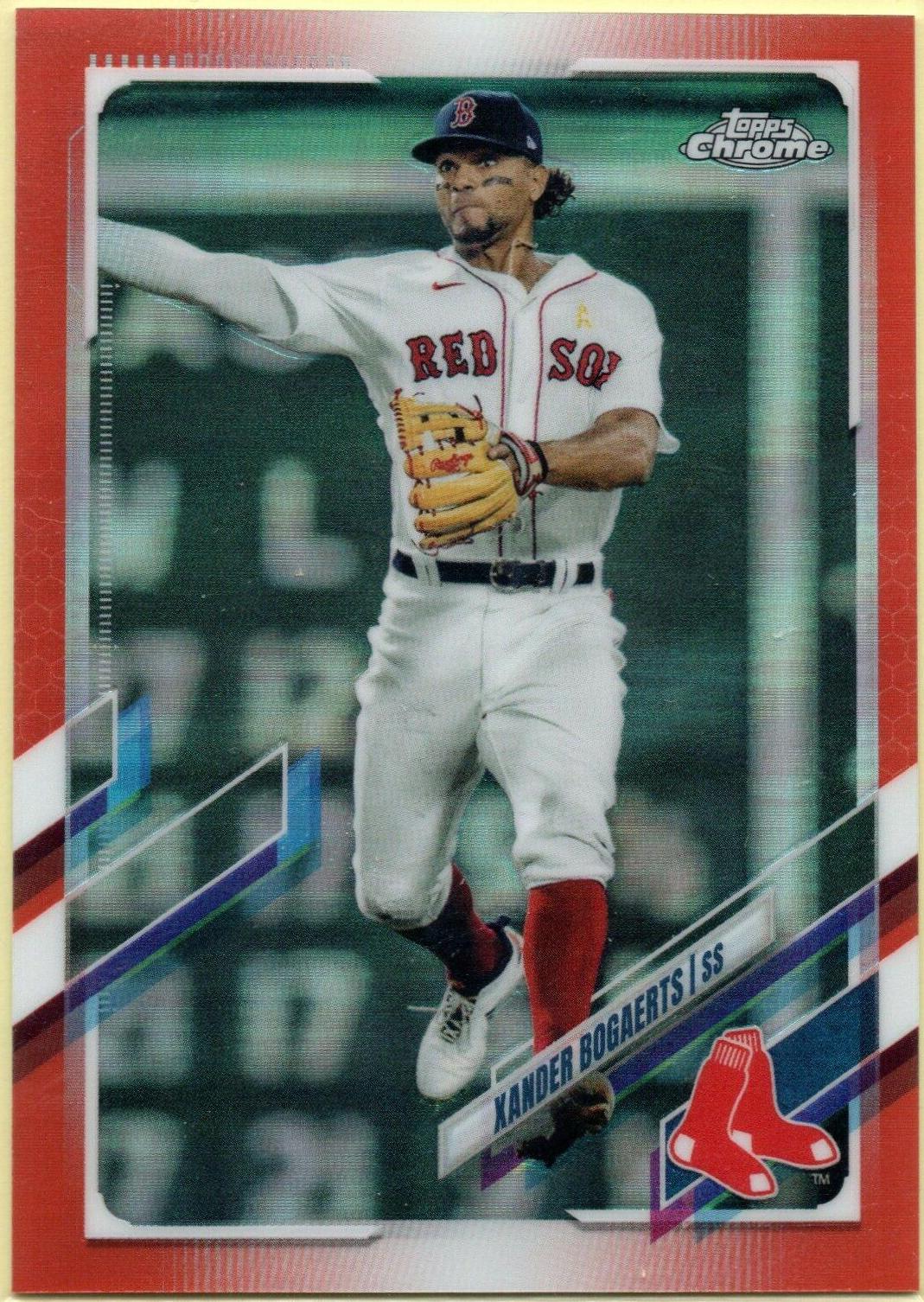 Xander Bogaerts [Orange Refractor] #162