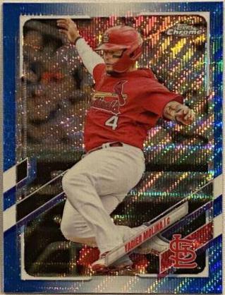 Yadier Molina [Blue Wave Refractor] #132