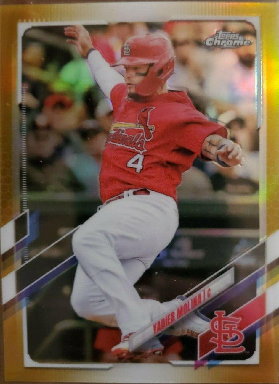 Yadier Molina [Gold Refractor] #132