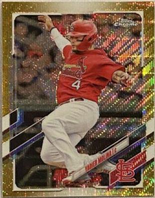Yadier Molina [Gold Wave Refractor] #132