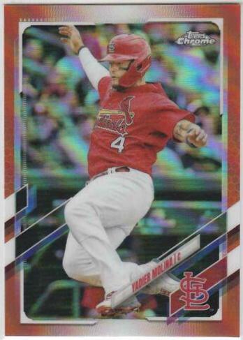 Yadier Molina [Orange Refractor] #132
