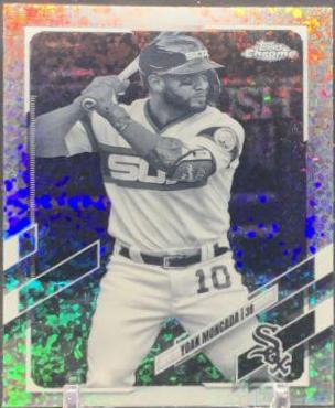 Yoan Moncada [Black & White Mini Diamond Refractor] #186