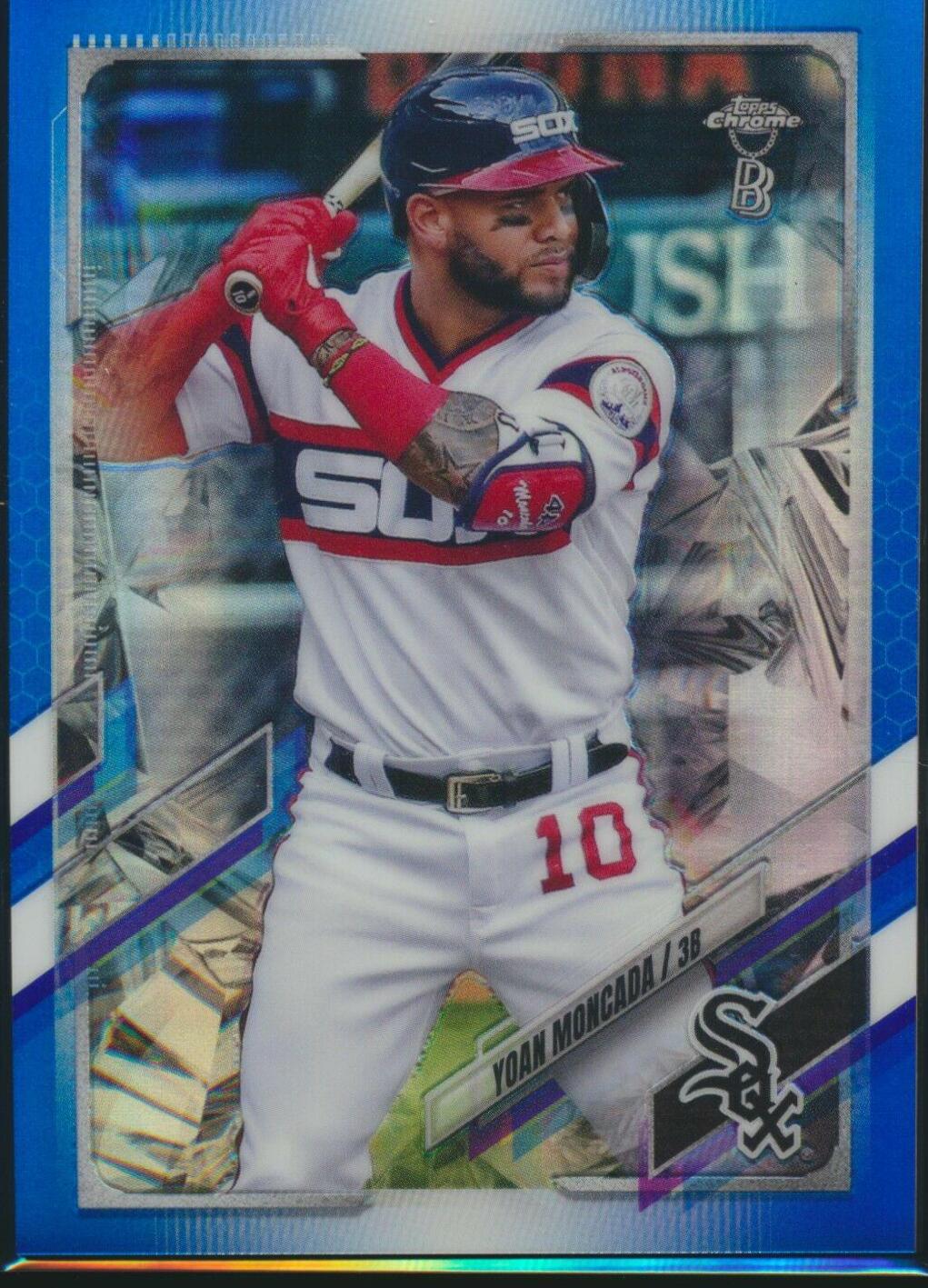 Yoan Moncada [Blue Refractor] #186