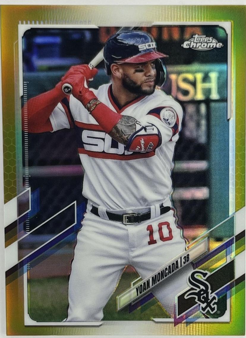 Yoan Moncada [Gold Refractor] #186