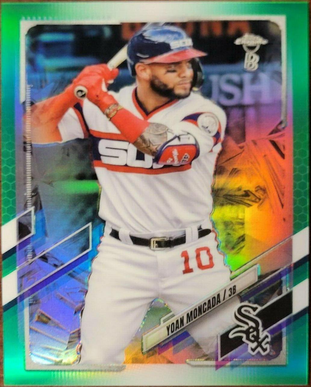 Yoan Moncada [Green Refractor] #186