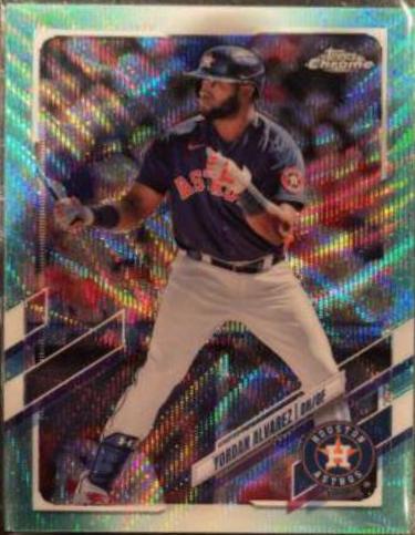 Yordan Alvarez [Aqua Wave Refractor] #141