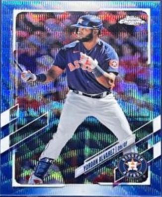 Yordan Alvarez [Blue Wave Refractor] #141