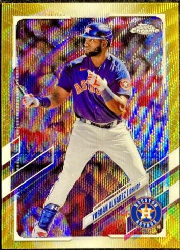 Yordan Alvarez [Gold Wave Refractor] #141