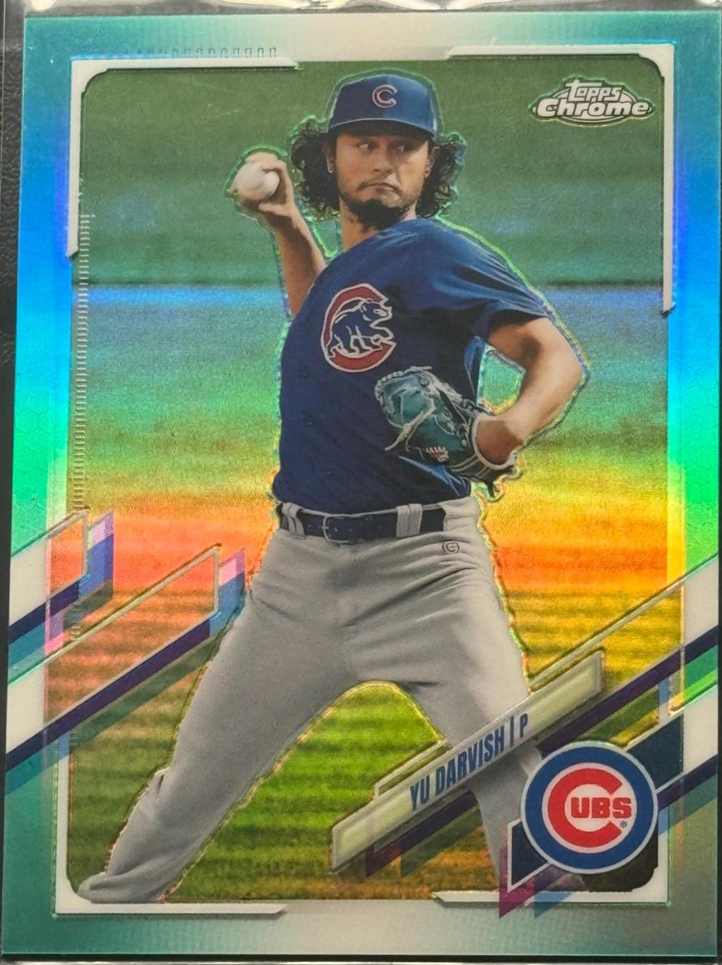 Yu Darvish [Aqua Refractor] #177