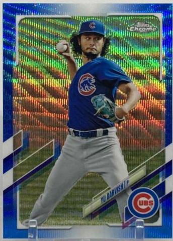 Yu Darvish [Blue Wave Refractor] #177