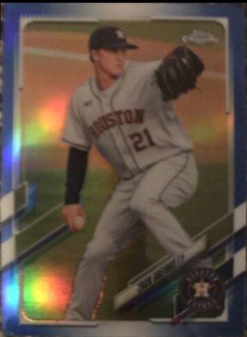 Zack Greinke [Blue Refractor] #154