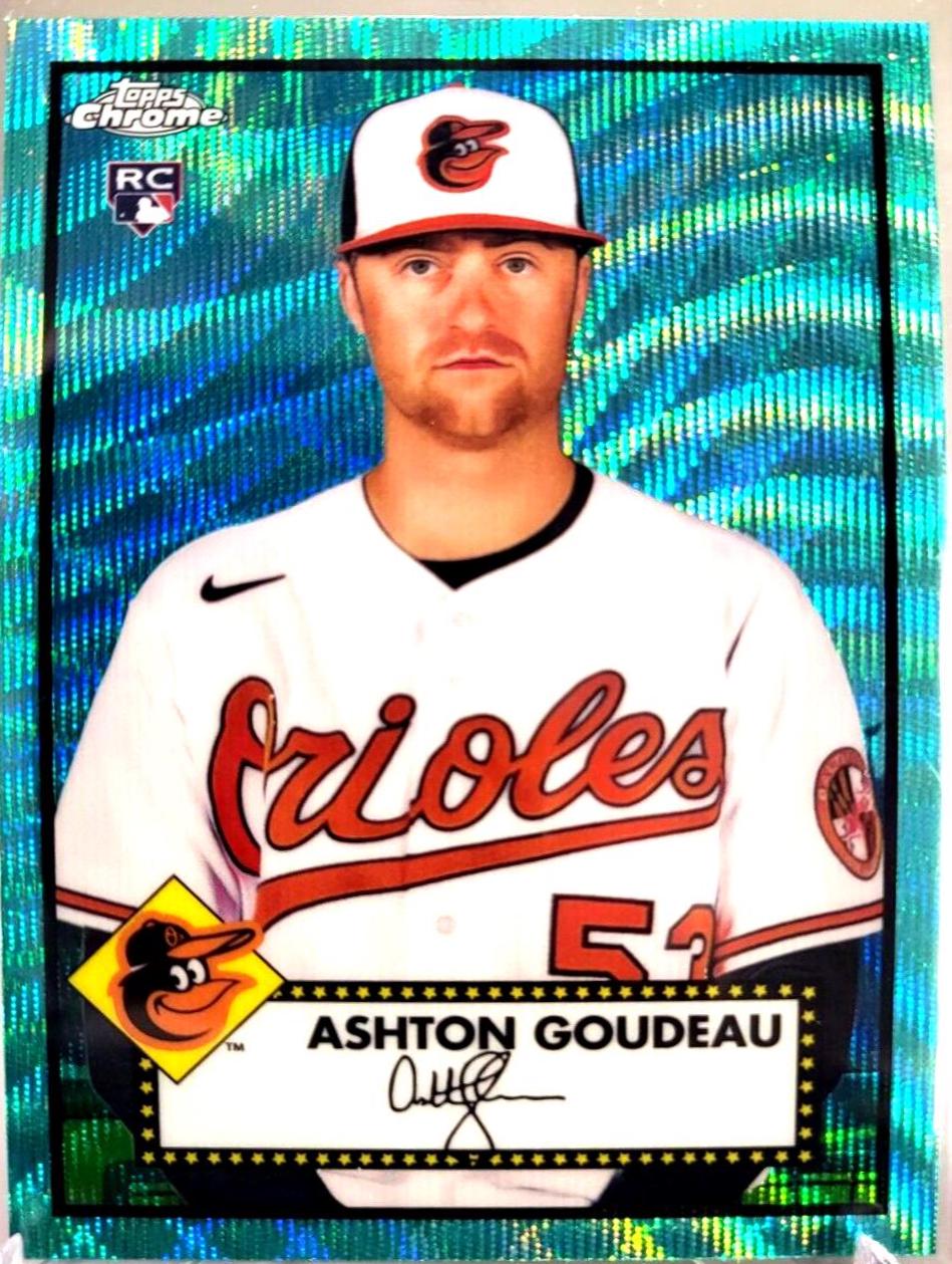 Ashton Goudeau [Aqua Wave Refractor] #118