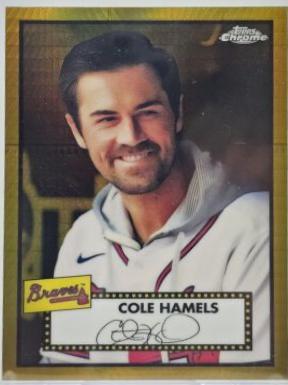 Cole Hamels [Gold Prism Refractor] #474