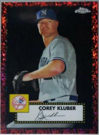 Corey Kluber [Black Red 70th Anniversary Mini Diamond Refractor] #426