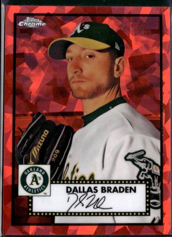 Dallas Braden [Red Atomic Refractor] #563