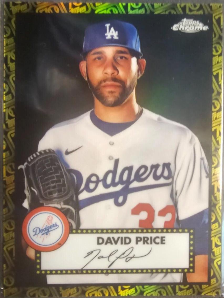 David Price [Black Gold 70th Anniversary Refractor] #444