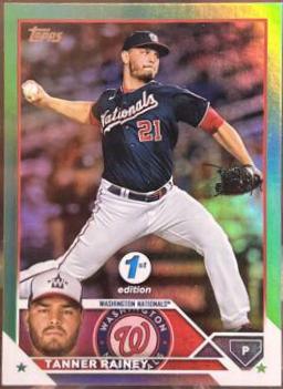 Tanner Rainey [1st Edition Green] #80