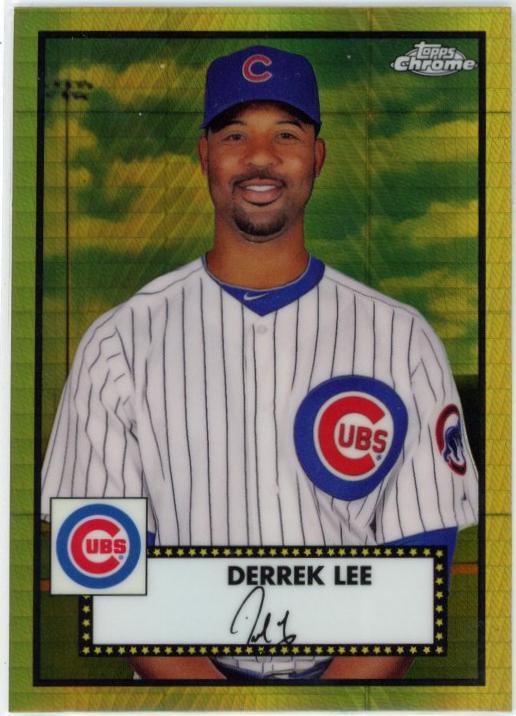 Derrek Lee [Gold Prism Refractor] #500