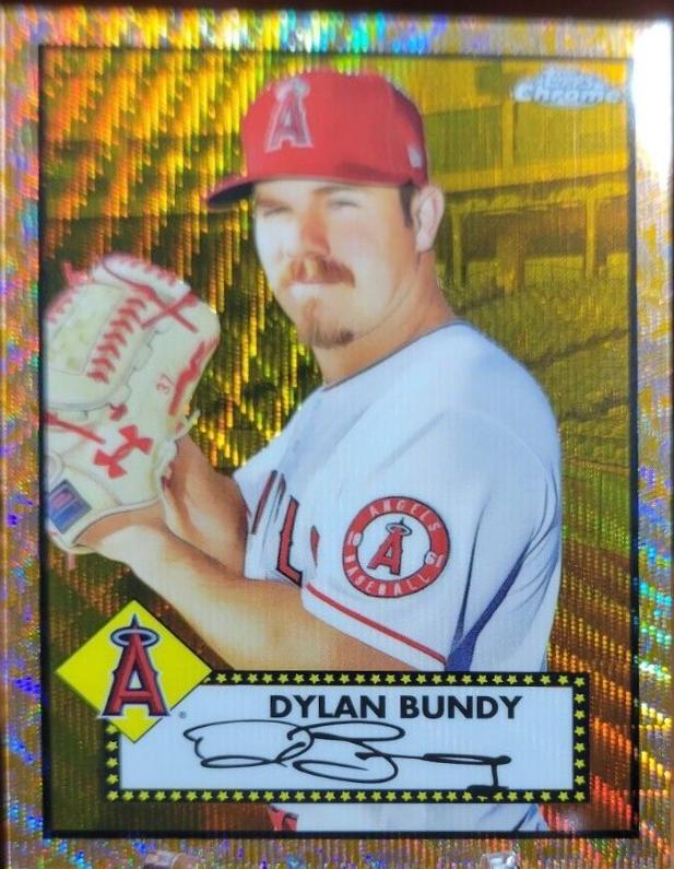 Dylan Bundy [Gold Rose Gold 70th Anniversary Wave Refractor] #243