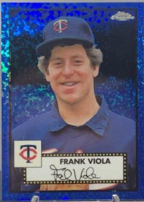 Frank Viola [Blue Mini Diamond Refractor] #564