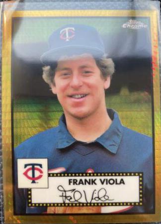 Frank Viola [Gold Prism Refractor] #564