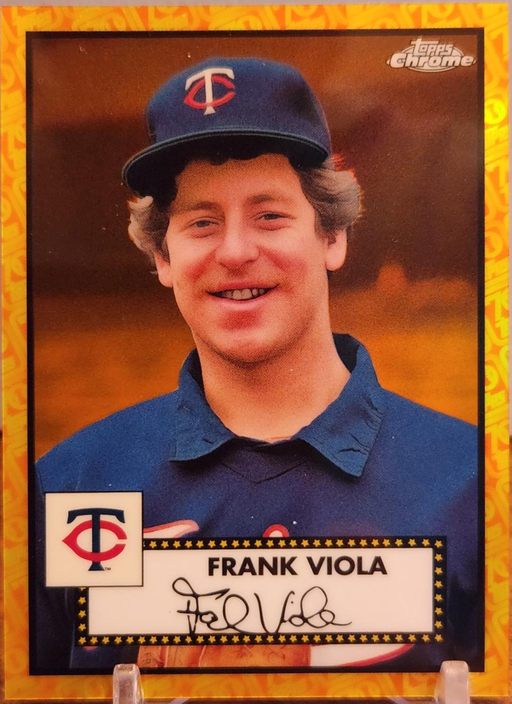 Frank Viola [Orange Yellow 70th Anniversary Refractor] #564
